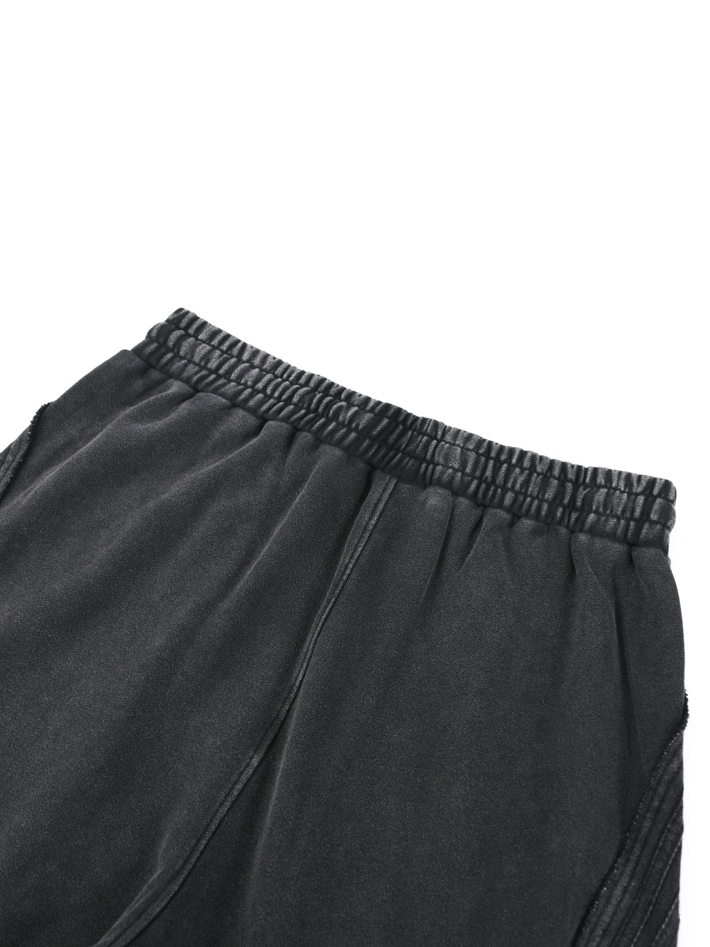 Snow Washed Tape Raw Edge Sweatpants ODMPOD